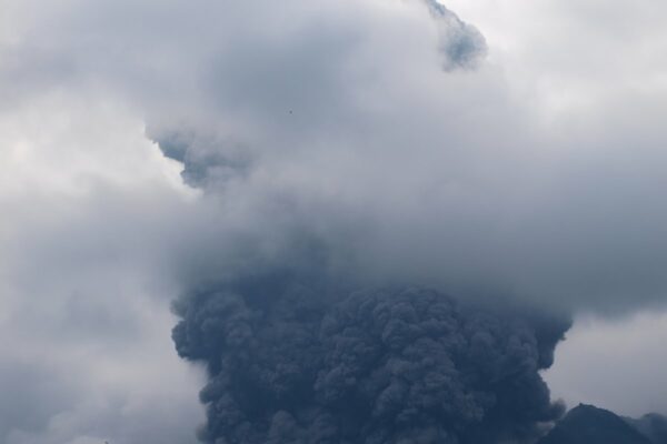 Der Vulkan Sakurajima in der Nähe von Kagoshima bricht täglich mehrfach aus © Sonja Blaschke