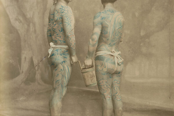 Zwei Yakuza, ein Foto von Felice Beato (1870) - Foto: CC