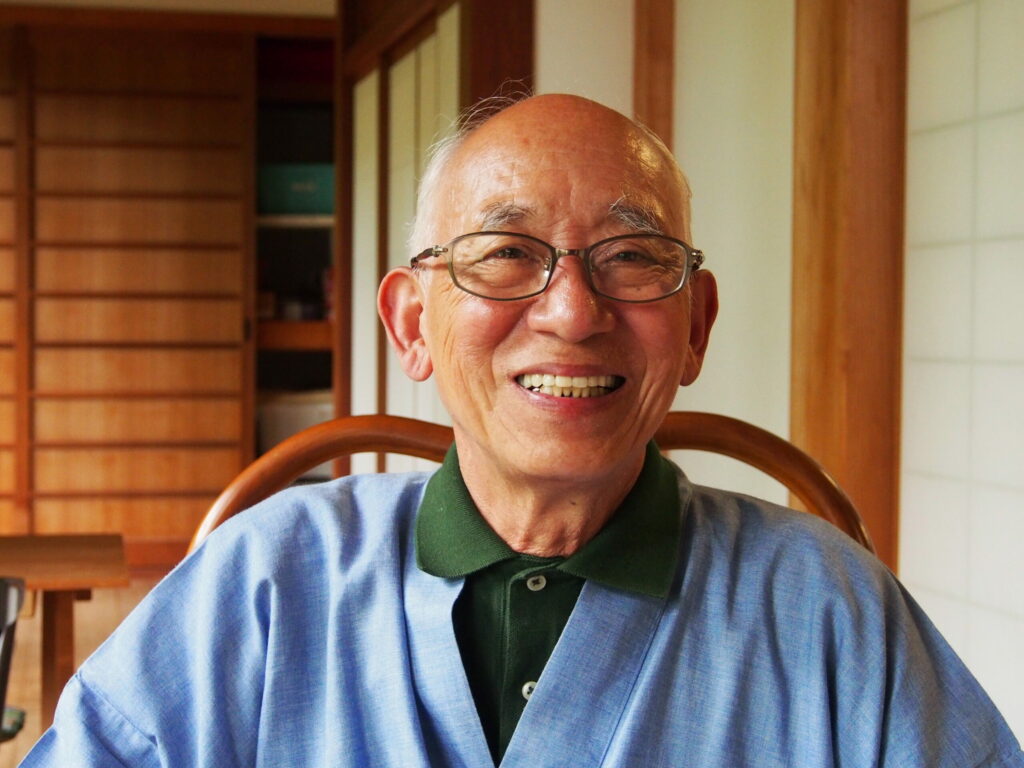 Der buddhistische Priester Kusunoki überlebte vor 70 Jahren die Atombombe von Nagasaki. © Sonja Blaschke