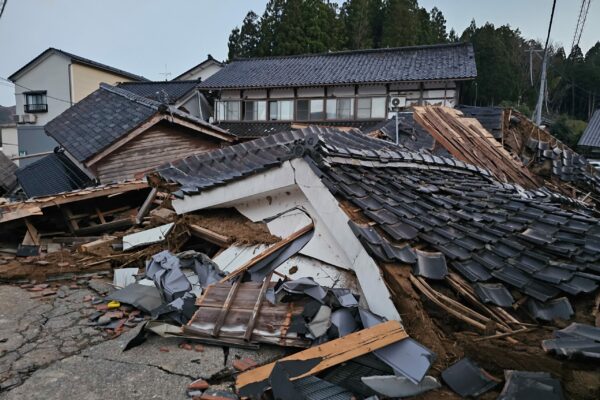 Wajima destroyed houses 4 Jan 2024 _Sonja Blaschke