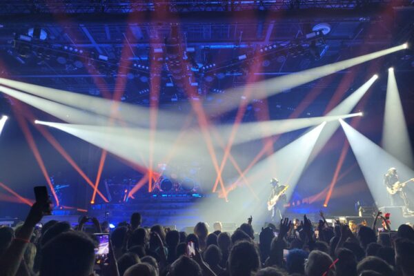 Light show during the GHOST gig in Bochum in June 2023 © Sonja Blaschke
