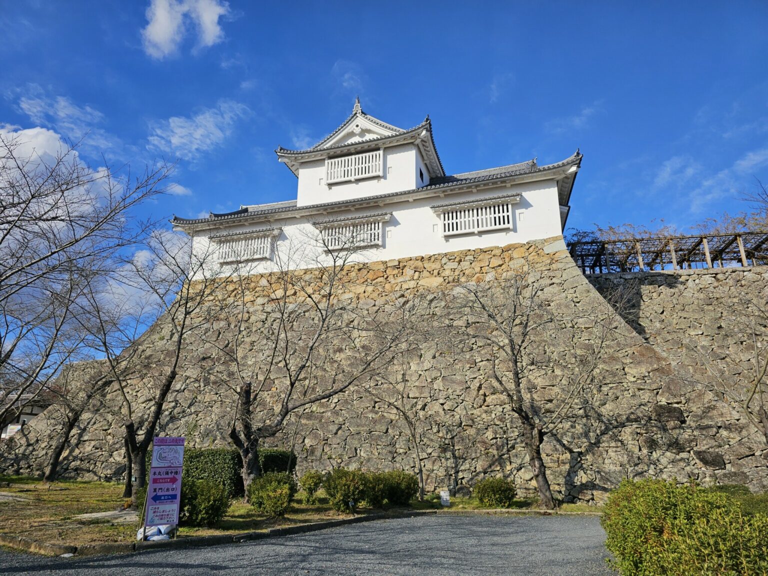 Tsuyama Castle in Okayama in December 2024 © Sonja Blaschke