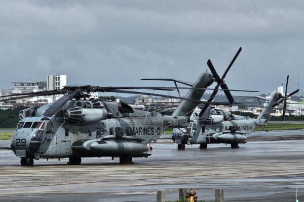 Filming on a US Forces base in Okinawa © Sonja Blaschke