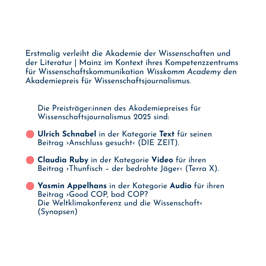 Der Wissenschaftspreis wurde zum ersten Mal verliehen © Sonja Blaschke Der Wissenschaftspreis wurde zum ersten Mal verliehen © Sonja Blaschke