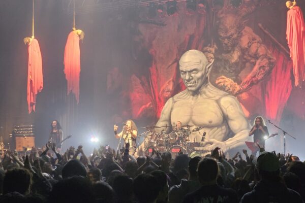 Kreator beim Konzert in Osaka Ende Januar 2024 © Sonja Blaschke