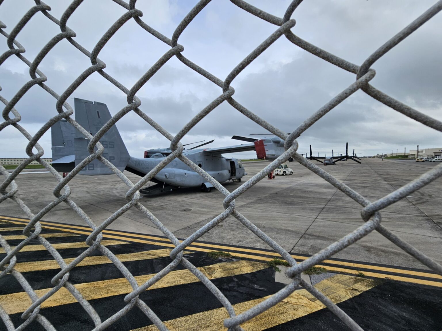 Filming on a US airforce base in Okinawa © Sonja Blaschke Filming on a US airforce base in Okinawa © Sonja Blaschke